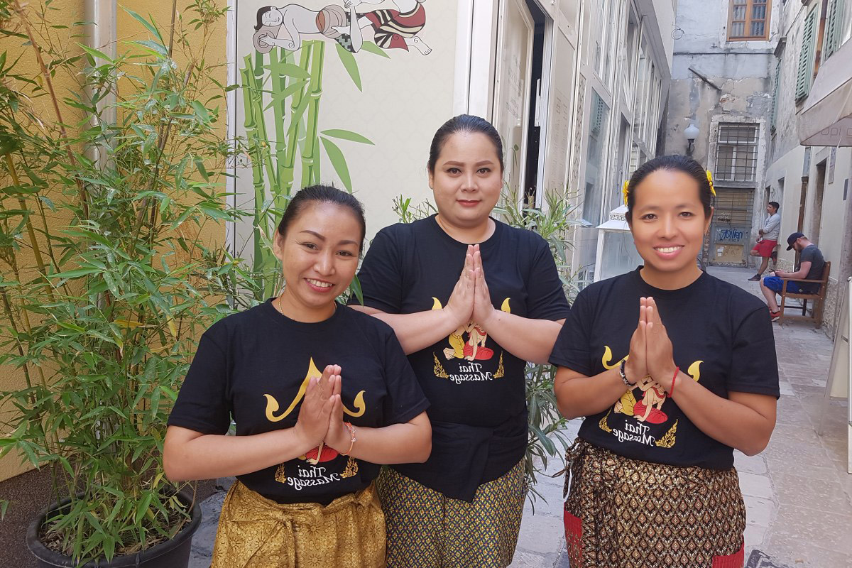 Split tajlandska masaža Crokettdesbois: masaža